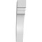 Ekena Millwork 3-in. W x 12-in. D x 16-in. H Pescadero Architectural Grade PVC Knee Brace BRCP03X12X16PEC - alternate 2